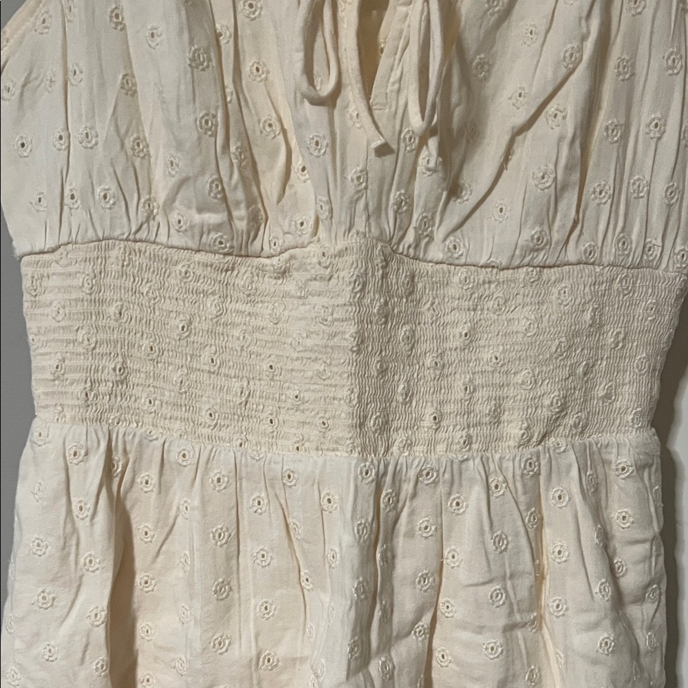 Old Navy Cream Dress - Picture 3 of 4